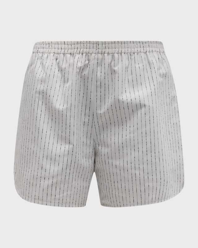 Striped Pull-On Shorts